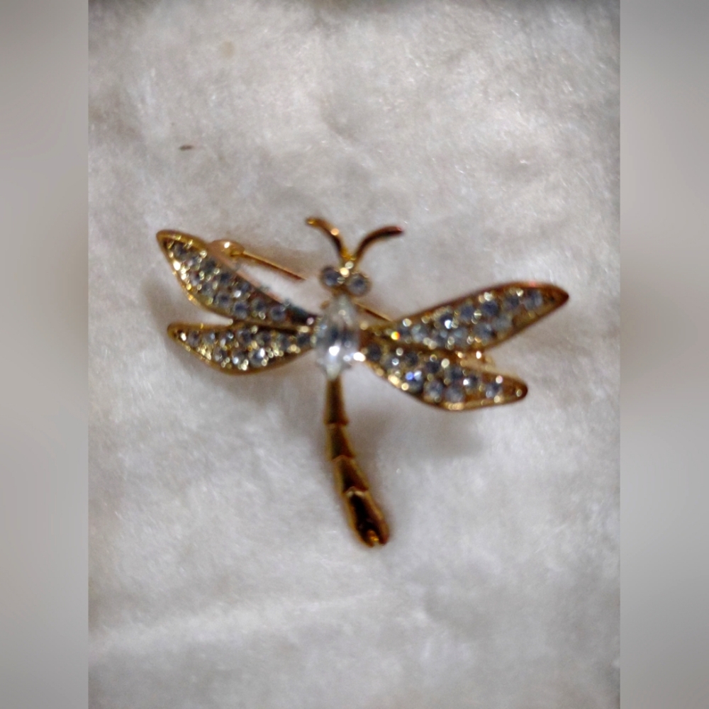Vintage Dragonfly Brooch